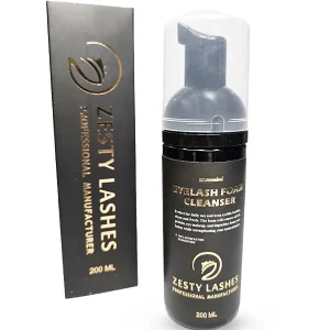 فوم شستشوی مژه و ابرو زستی لش